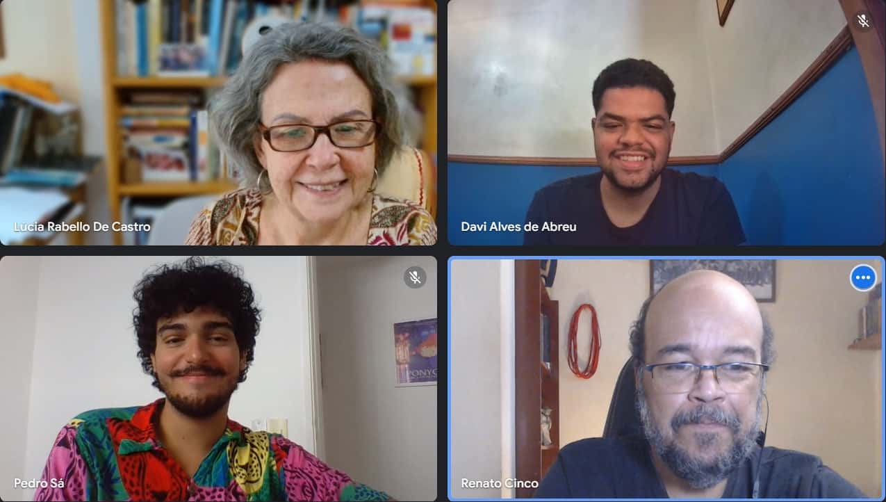 Ex-vereador Renato Cinco (PSOL) é entrevistado pela equipe do Projeto Fazendo Comuns