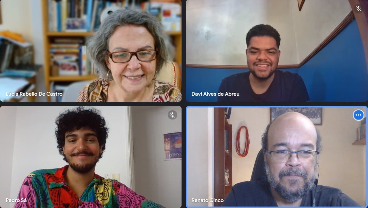 Ex-vereador Renato Cinco (PSOL) é entrevistado pela equipe do Projeto Fazendo Comuns