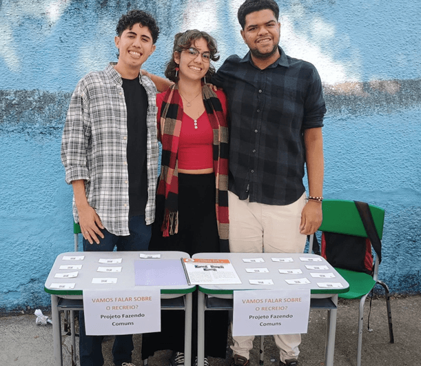 Projeto Fazendo Comuns participa de Festa Agostina promovida por escola parceira
