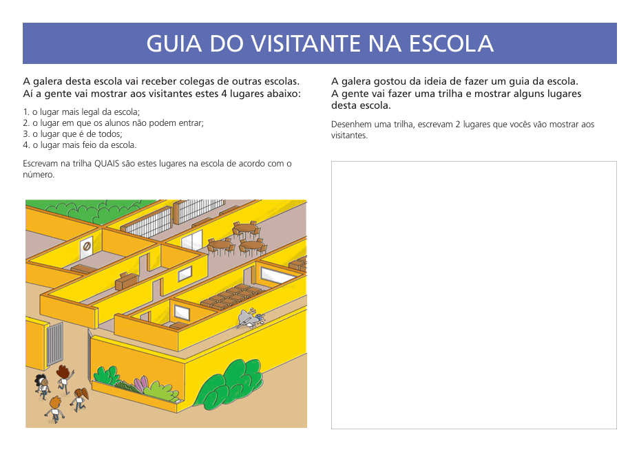 Páginas do livro 6 — GUIA DO VISITANTE NA ESCOLA